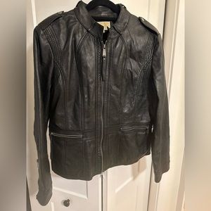 Genuine leather Michael Kors jacket